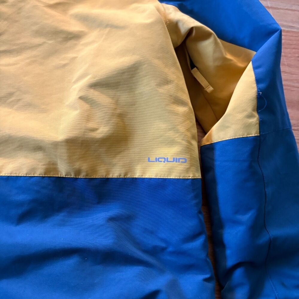 LIQUID Goldenrod Blue Snow Jacket Youth Size Large - Picture 8 of 10